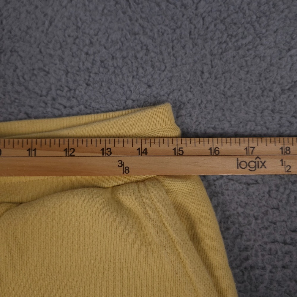 John Elliot Sweatpants Mens 3 US Large Yellow French Terry Jogger Lounge Pants - Picture 6 of 14
